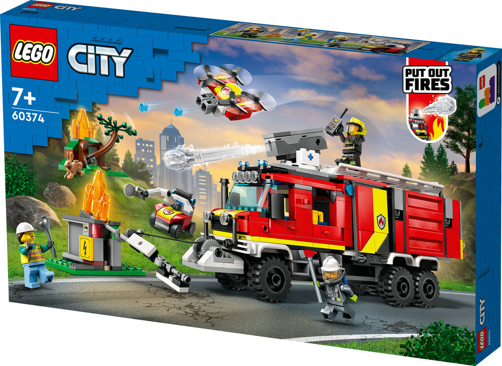 Lego® City Fire Command Unit 60374