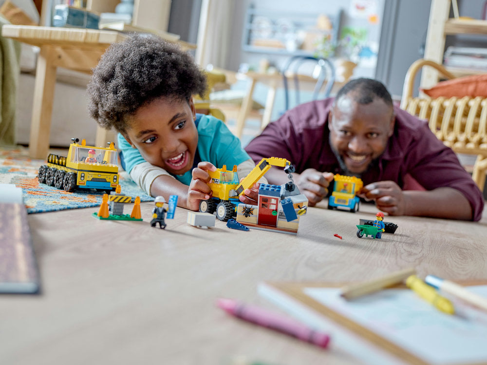 Lego® City Construction Trucks And Wrecking Ball Crane 60391 (235 Pieces)