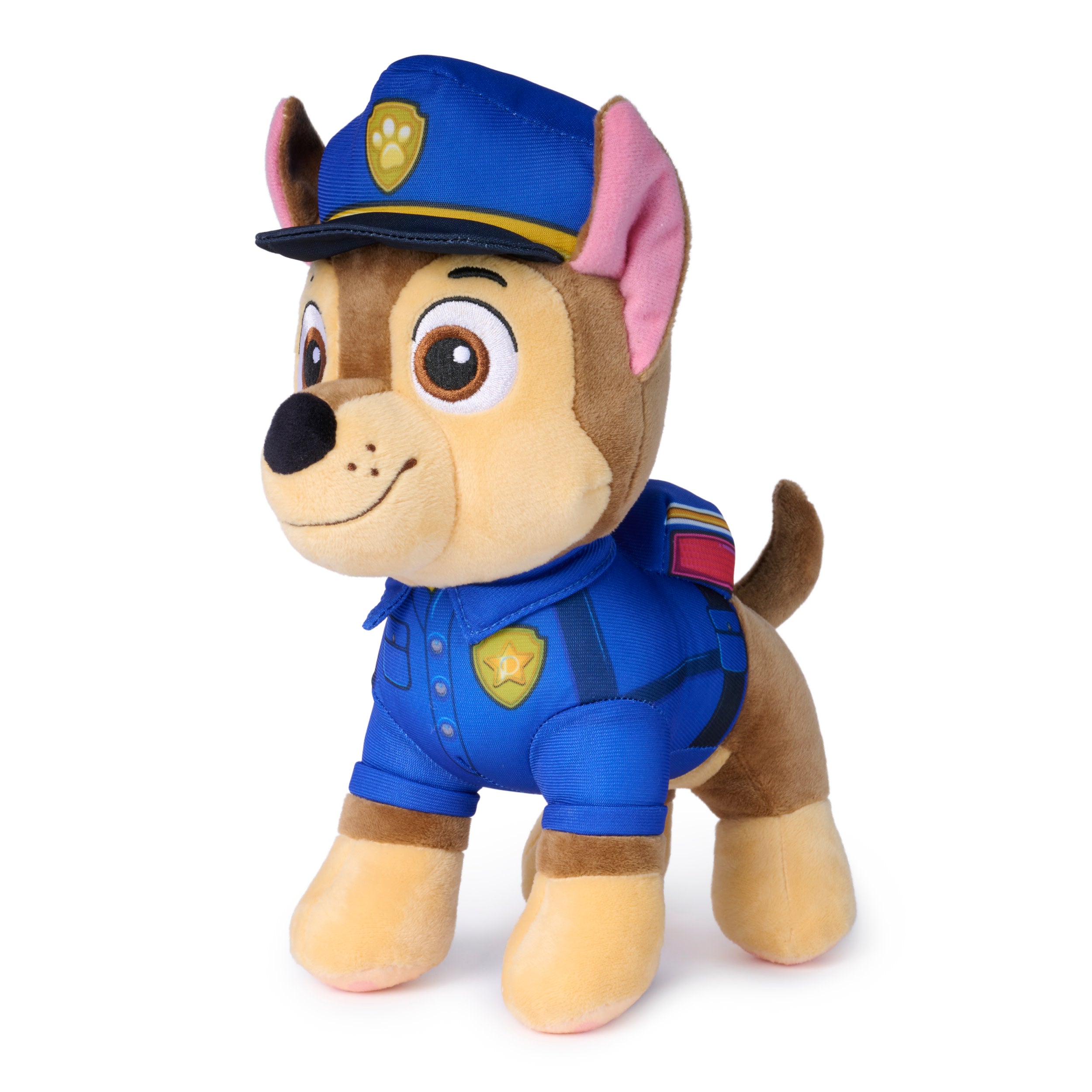  Paw Patrol: Search And Rescue Chase, Plush Toy With Flashlight Accessory 10”