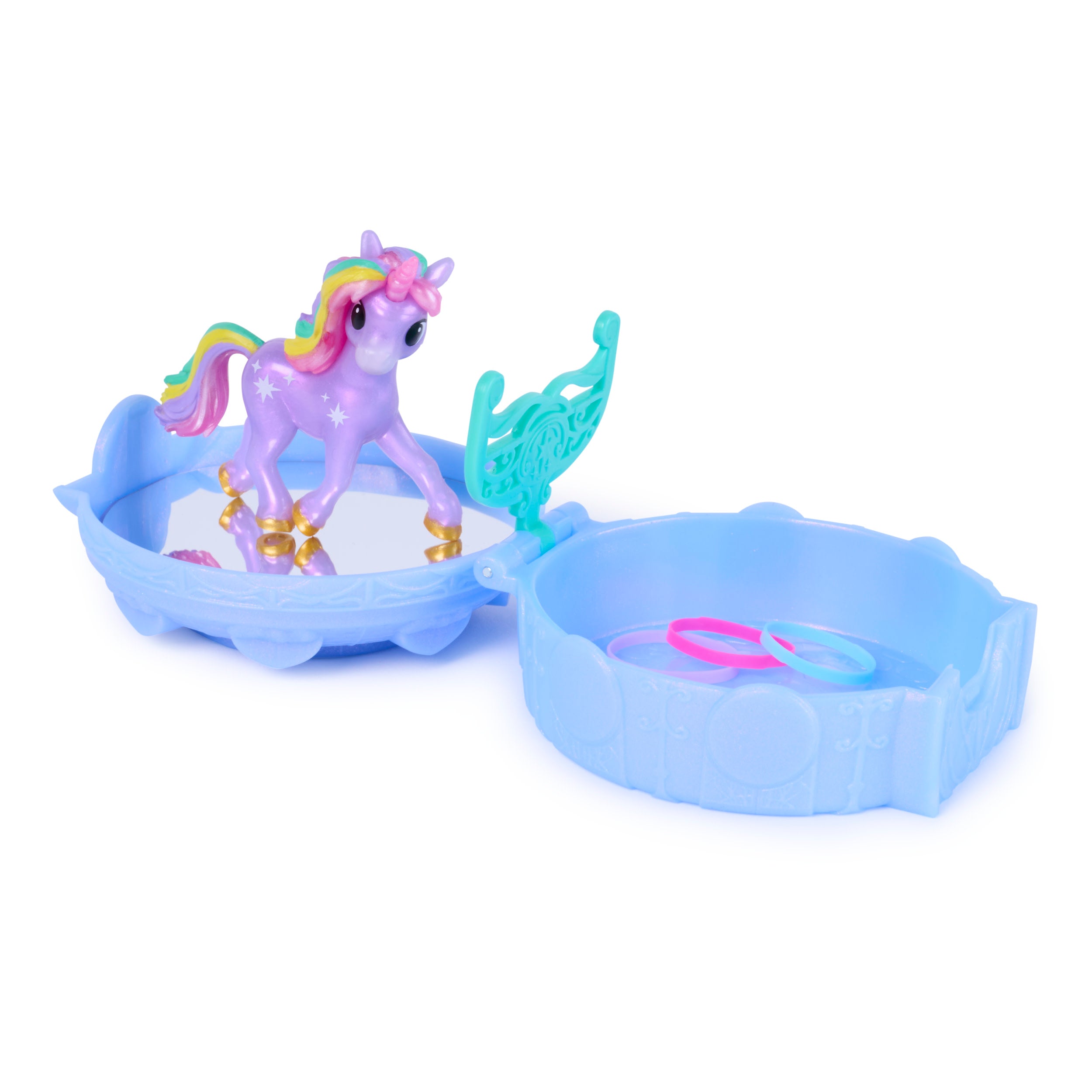 Unicorn Academy 2-In-1 Wildstar Styling Head And Mini Figure Playset With Over 15 Pieces And Hair Accessories