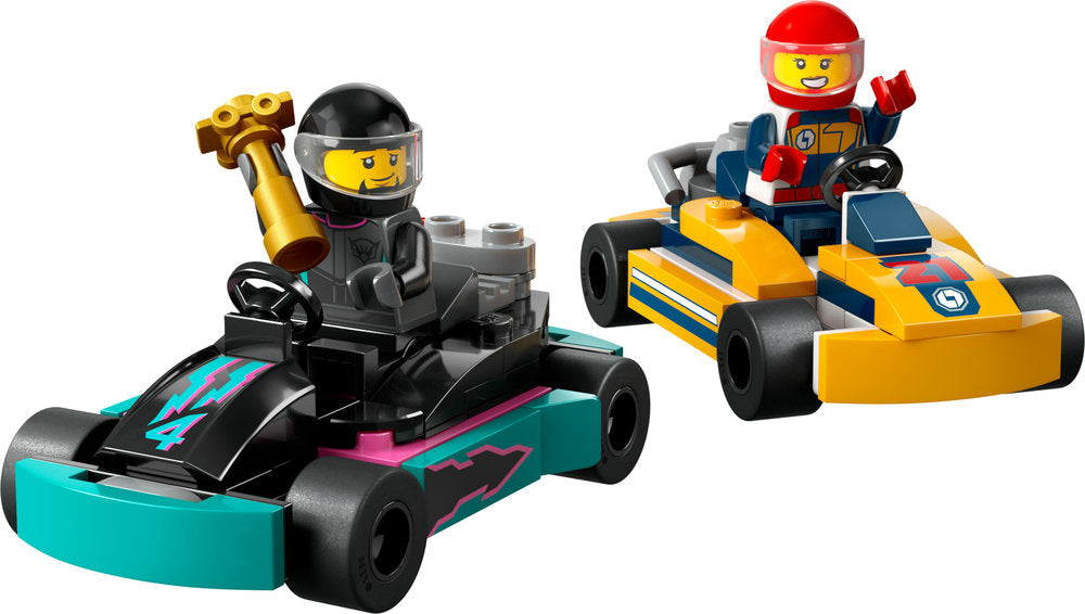 Lego® City Go-Karts And Race Drivers Toy Set 60400