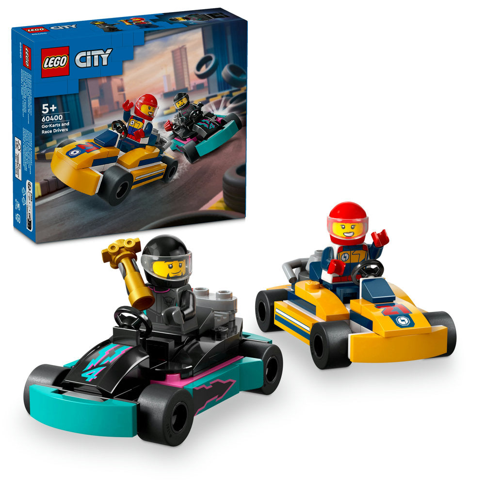 Lego® City Go-Karts And Race Drivers Toy Set 60400