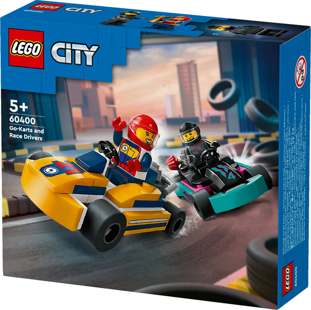 Lego® City Go-Karts And Race Drivers Toy Set 60400