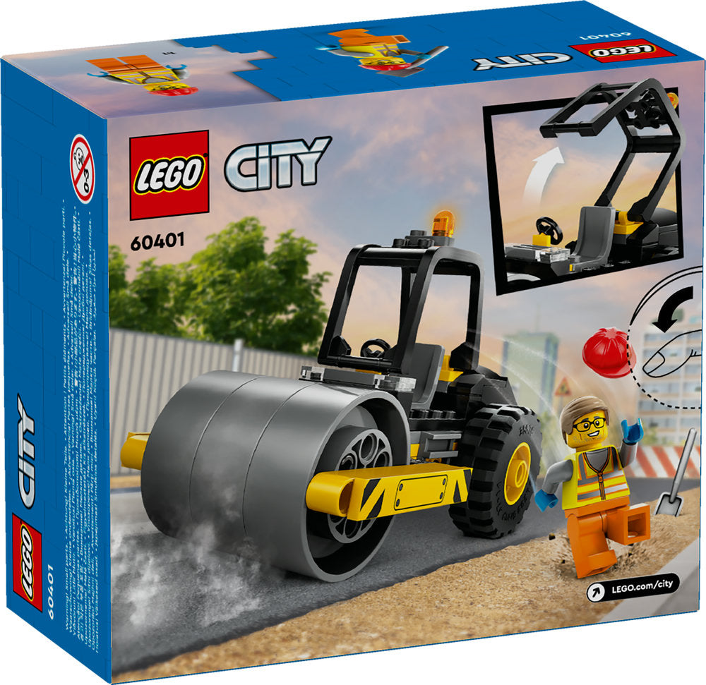 Lego® City Construction Steamroller Toy 60401
