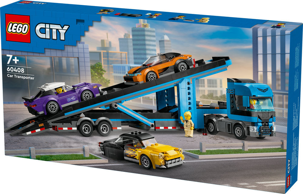 Lego® City Car Transporter Truck With Sports Cars 60408