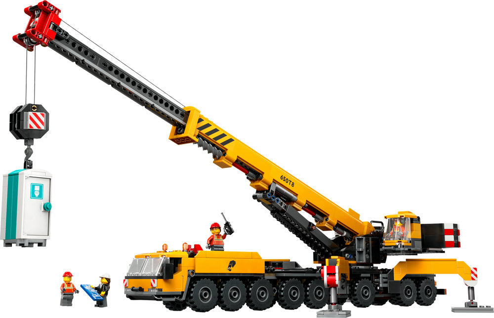 Lego® City Yellow Mobile Construction Crane Toy Set 60409