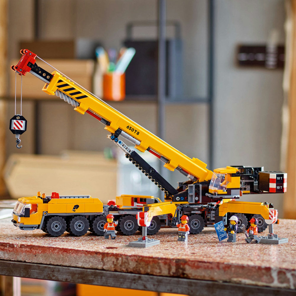 Lego® City Yellow Mobile Construction Crane Toy Set 60409