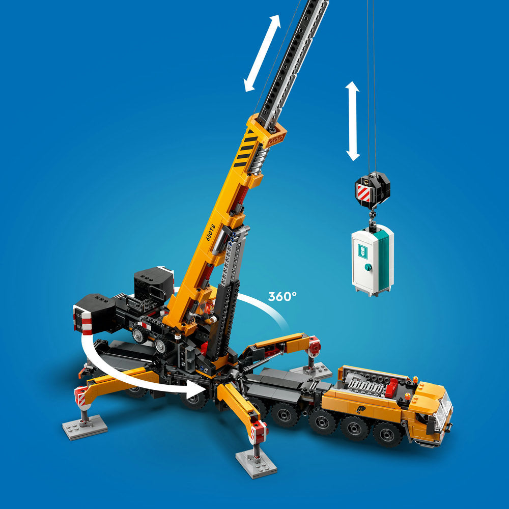 Lego® City Yellow Mobile Construction Crane Toy Set 60409