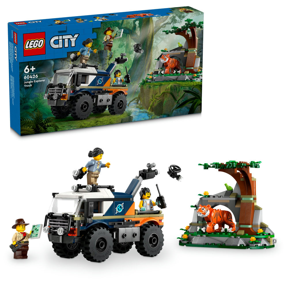 Lego® City Jungle Explorer Off-Road Truck Toy 60426