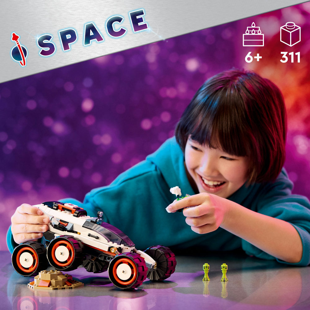 Lego® City Space Explorer Rover And Alien Life 60431