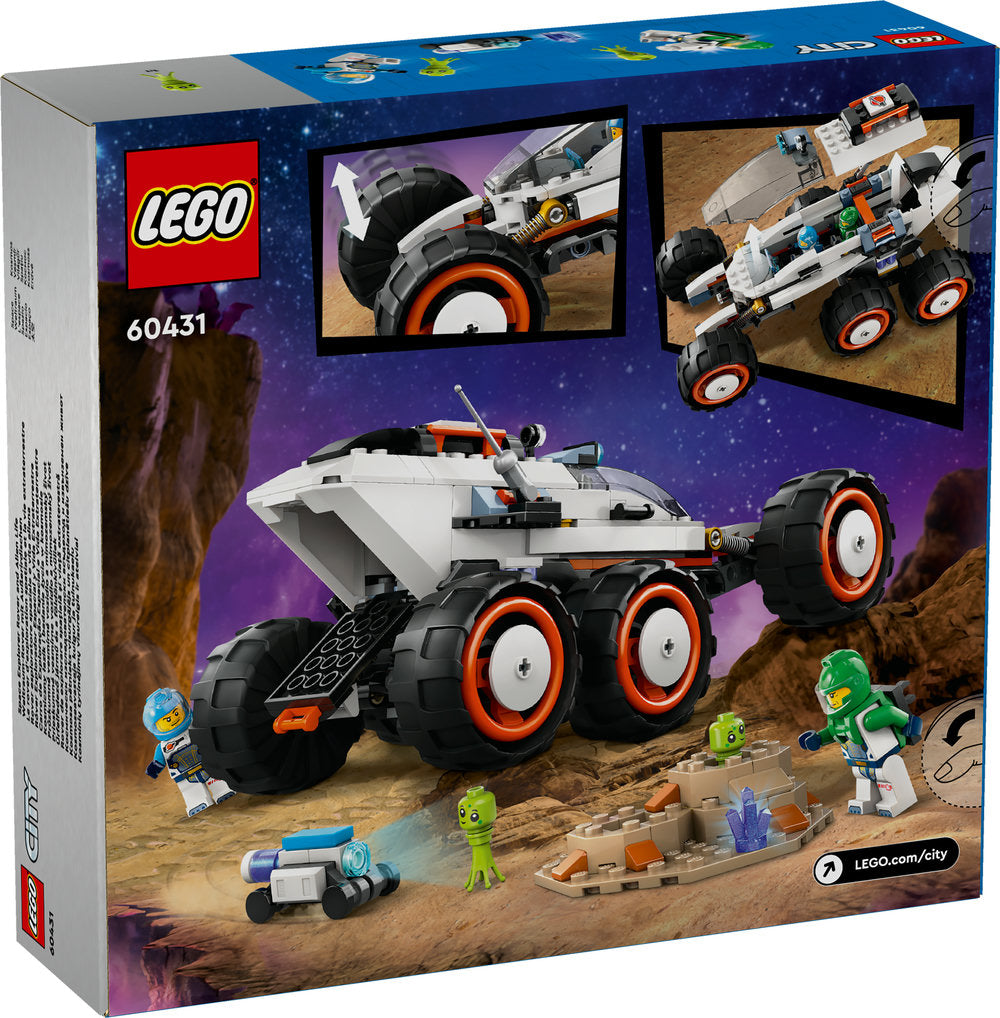 Lego® City Space Explorer Rover And Alien Life 60431
