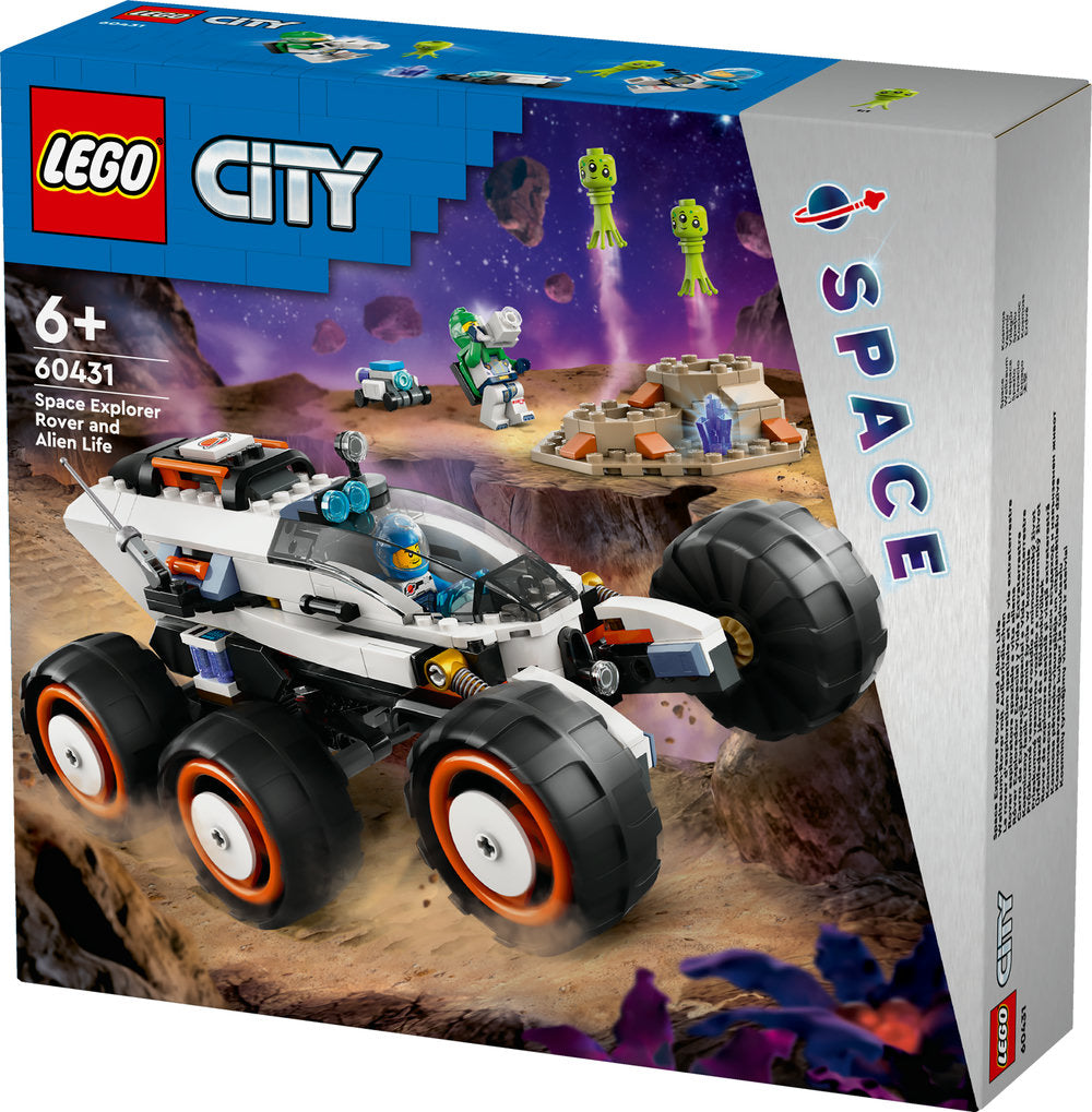 Lego® City Space Explorer Rover And Alien Life 60431