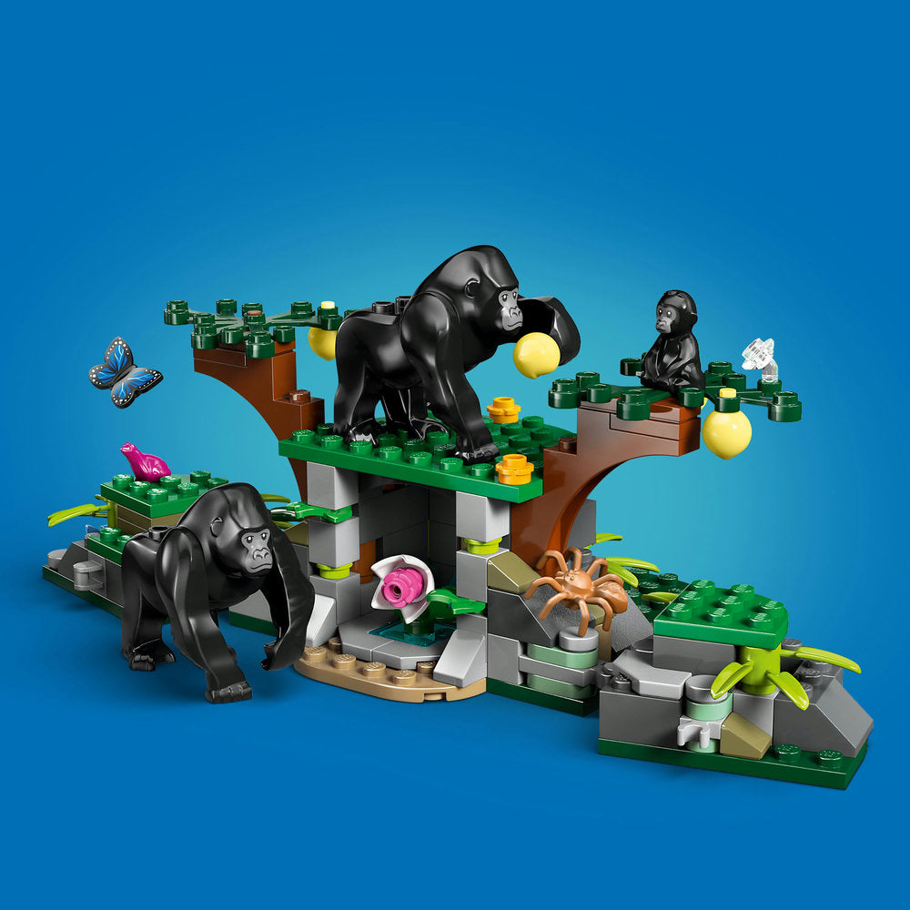 Lego® City Jungle Explorer Helicopter At Base Camp Set 60437