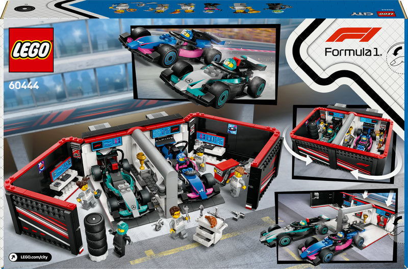 Lego® City F1® Garage & Mercedes-Amg & Alpine Cars 60444