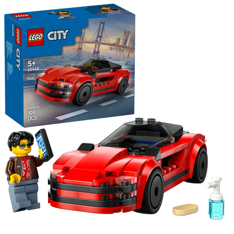 Lego® City Red Sports Car Supercar 60448