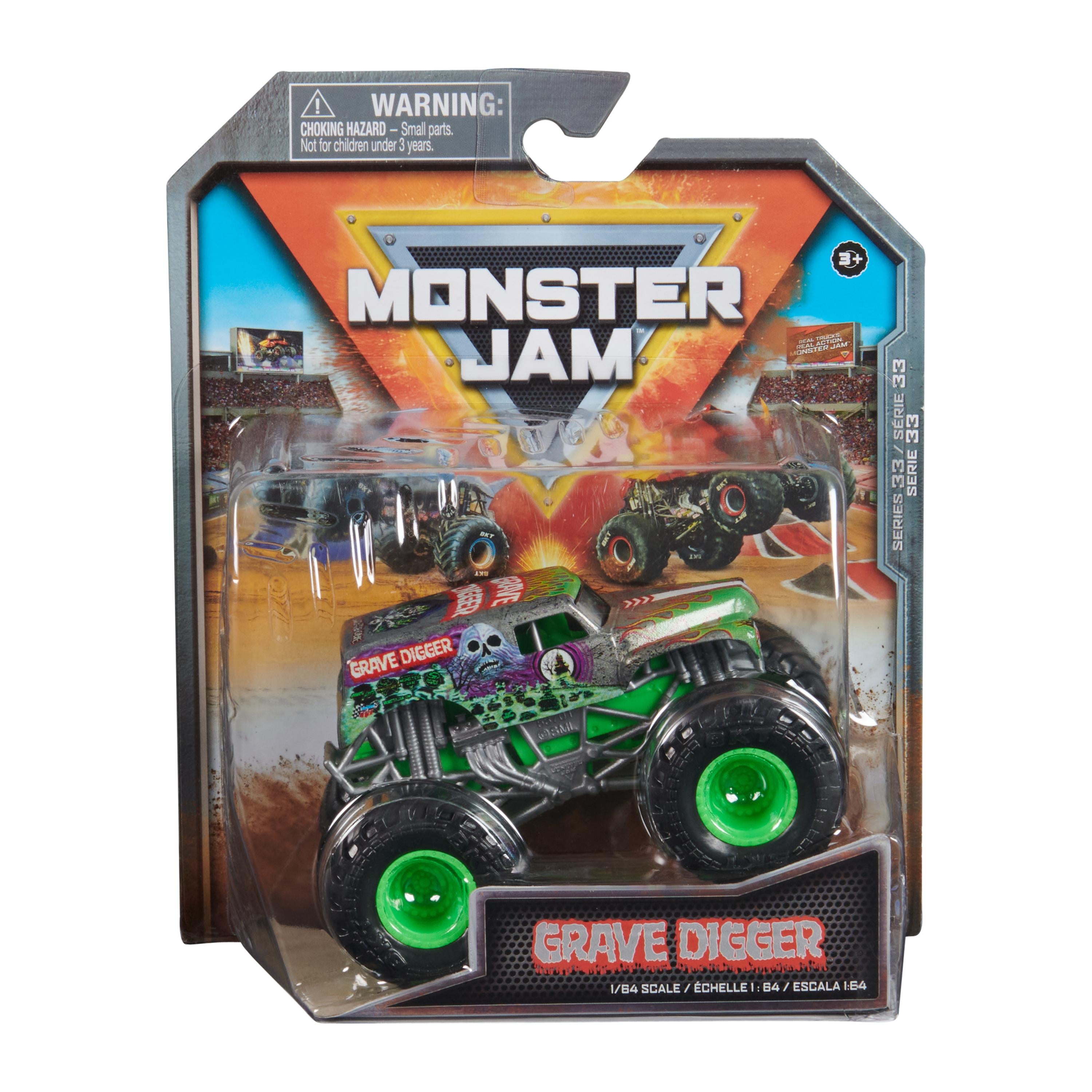 Monster Jam, Die-Cast Vehicle, Ruff Crowd Series, 1:64 Scale - Styles Vary