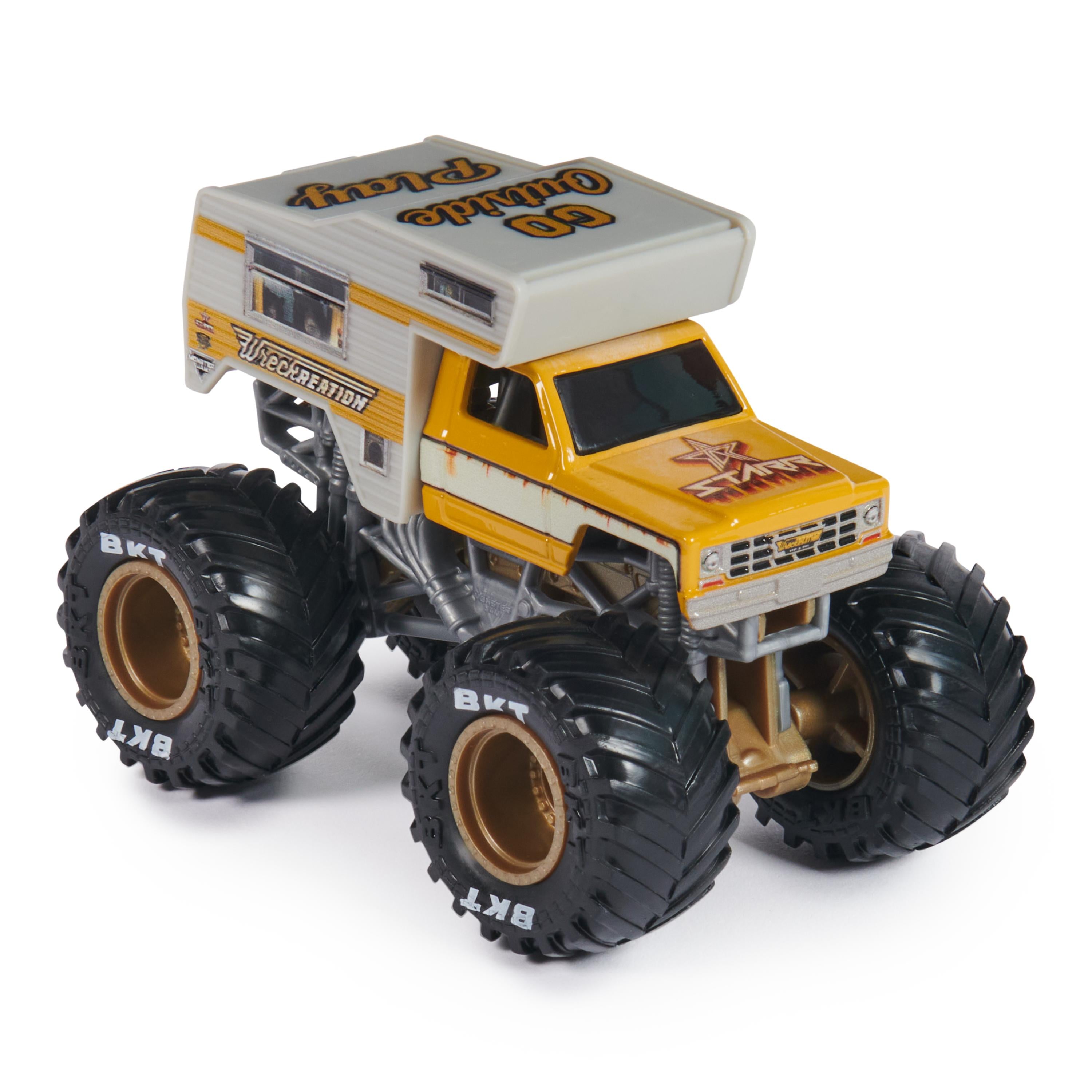 Monster Jam, Die-Cast Vehicle, Ruff Crowd Series, 1:64 Scale - Styles Vary