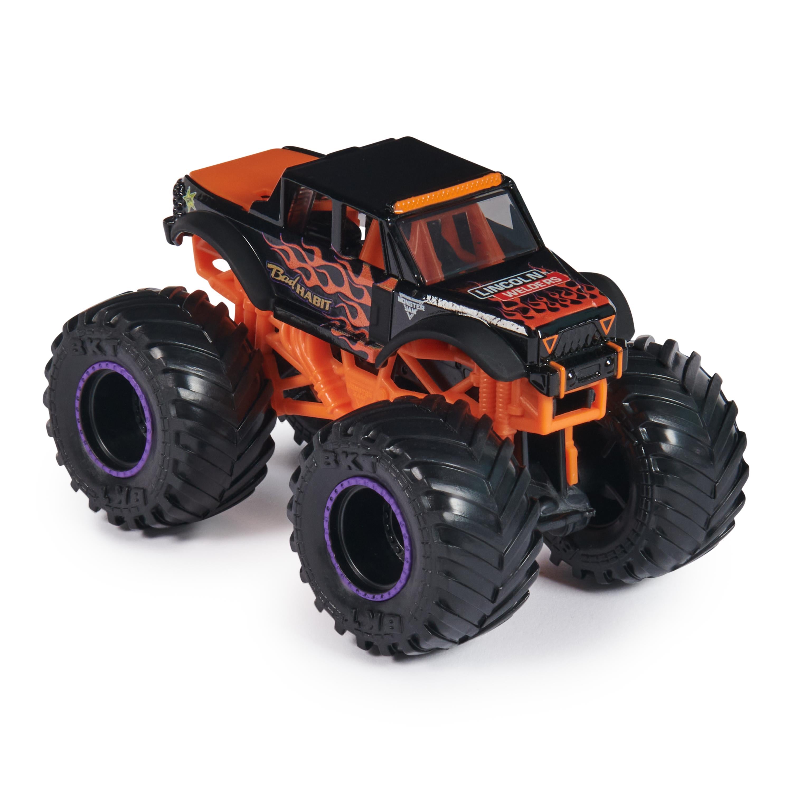 Monster Jam, Die-Cast Vehicle, Ruff Crowd Series, 1:64 Scale - Styles Vary