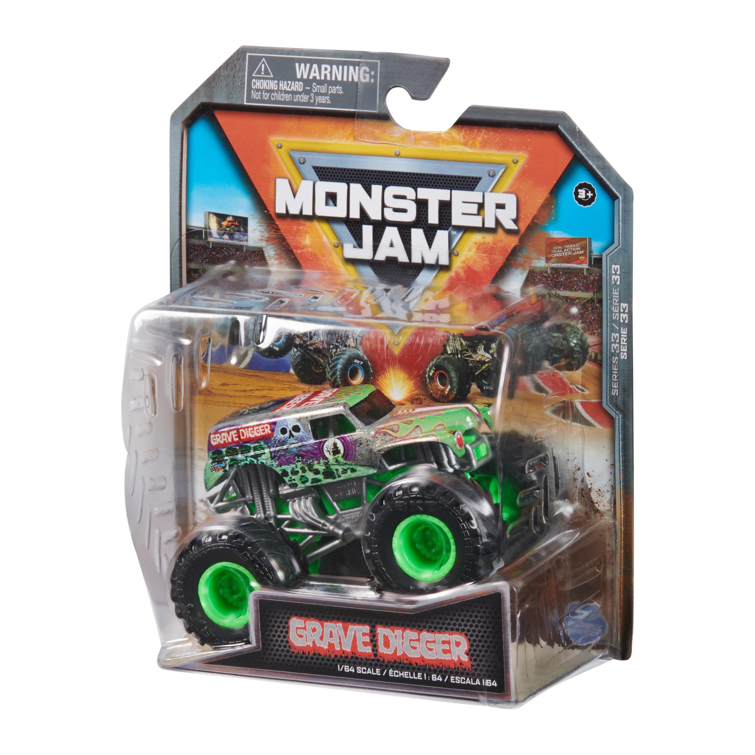 Monster Jam, Die-Cast Vehicle, Ruff Crowd Series, 1:64 Scale - Styles Vary
