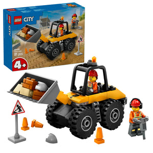Lego City Yellow Construction Wheel Loader Set 60450