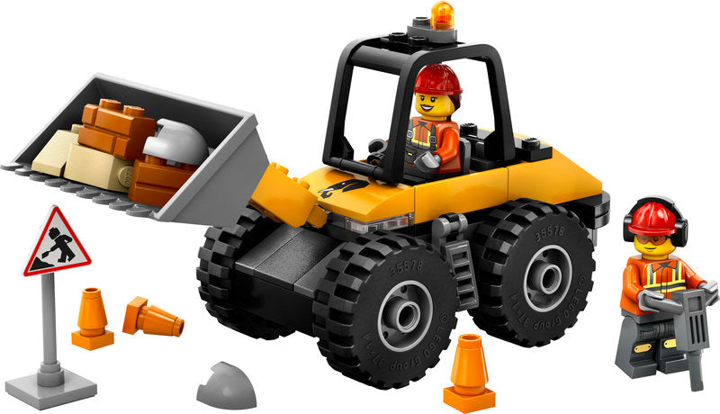 Lego City Yellow Construction Wheel Loader Set 60450