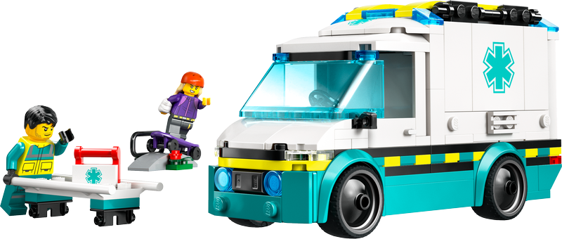 Lego® City Emergency Ambulance Toy Truck 60451