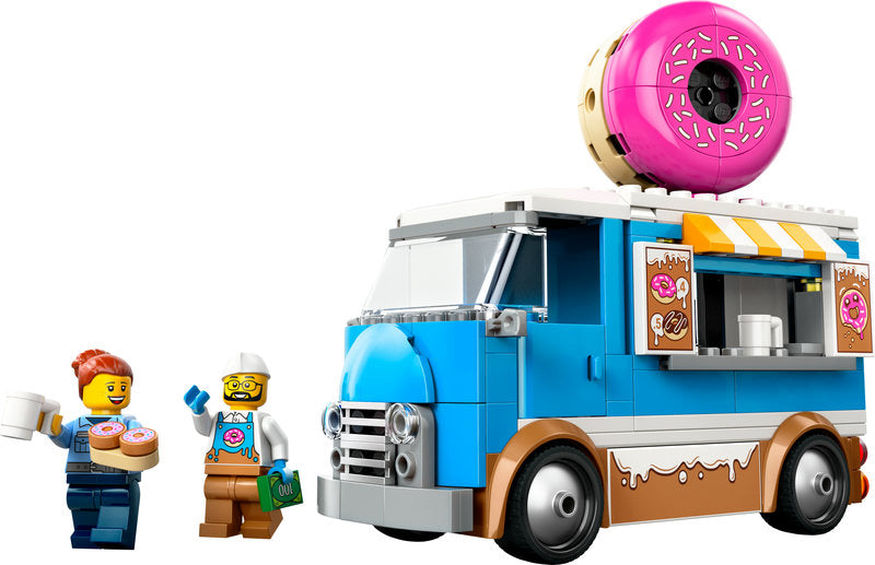 Lego® City Doughnut Truck Playset Vendor Vehicle 60452
