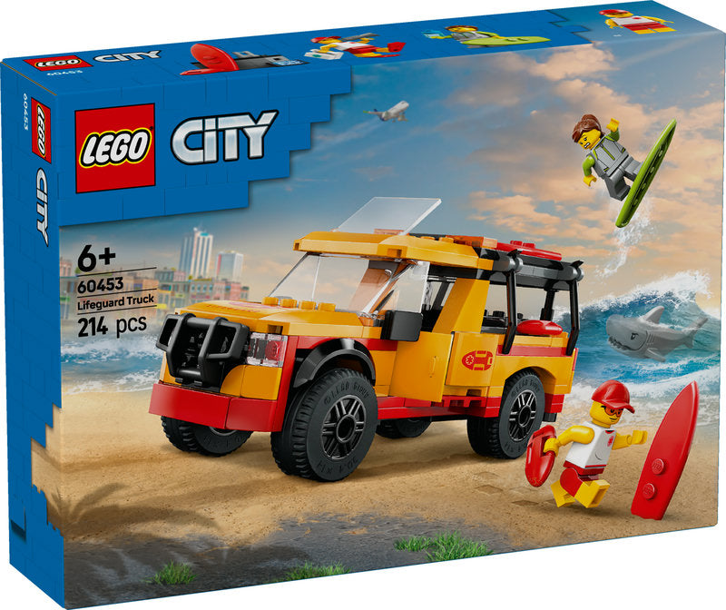 Lego® City Lifeguard Beach Rescue Truck Playset 60453