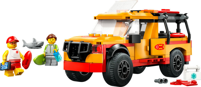 Lego® City Lifeguard Beach Rescue Truck Playset 60453