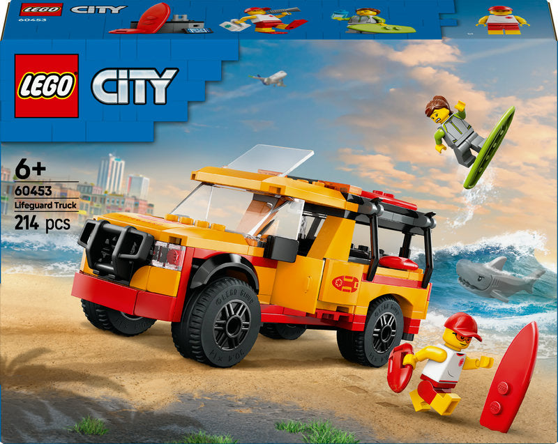 Lego® City Lifeguard Beach Rescue Truck Playset 60453