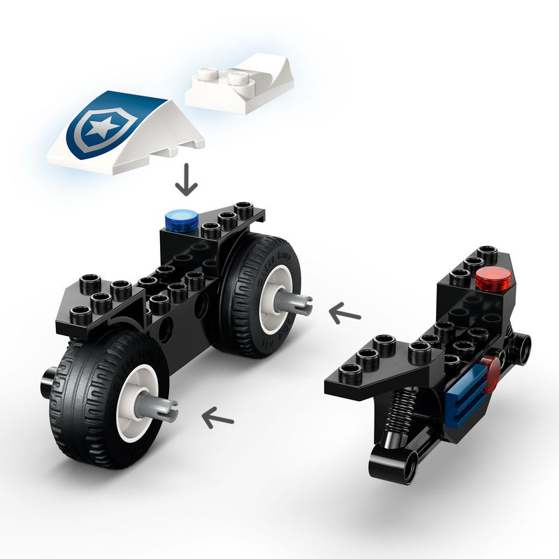 Lego® City Police Motorcycle Chase  60455