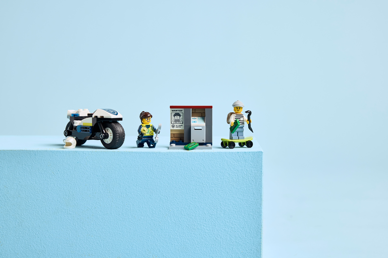 Lego® City Police Motorcycle Chase  60455