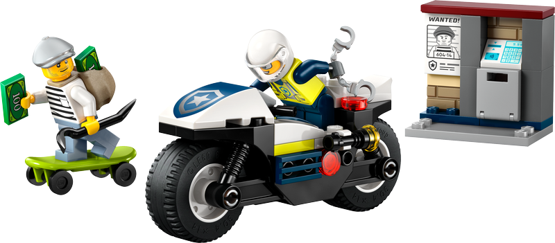Lego® City Police Motorcycle Chase  60455