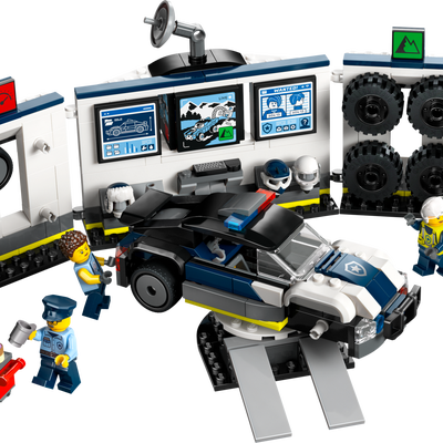 Lego City 60457 Custom Police Car Garage Set