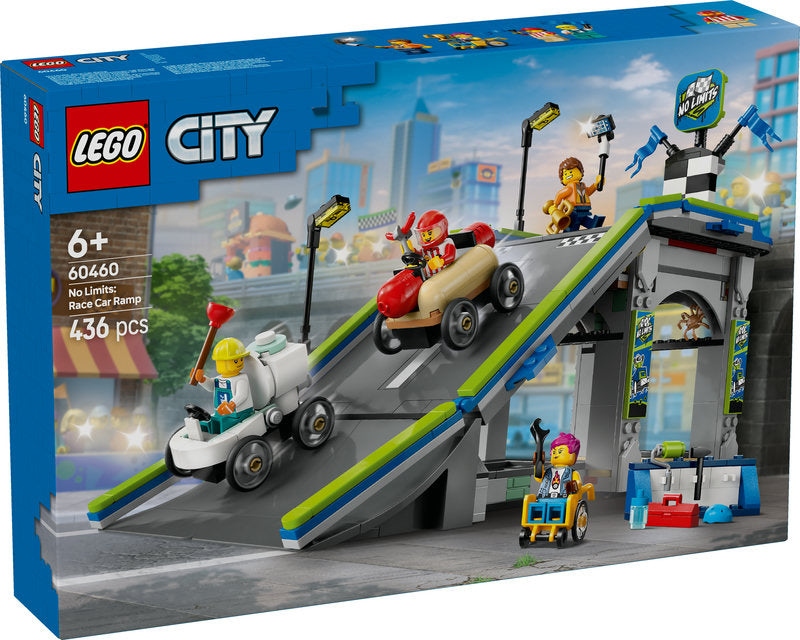 Lego® City No Limits: Race Car Ramp Track Toy Soapbox-Racing Set 60460