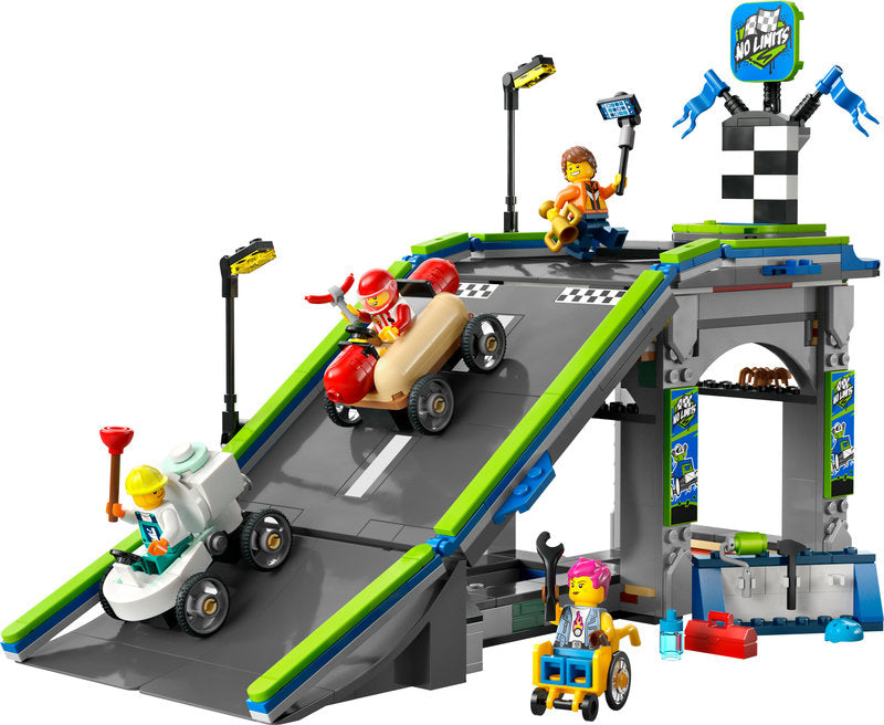 Lego® City No Limits: Race Car Ramp Track Toy Soapbox-Racing Set 60460