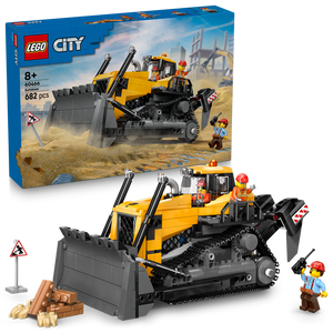 Lego® City Yellow Bulldozer Construction Site Building Toy Playset 60466