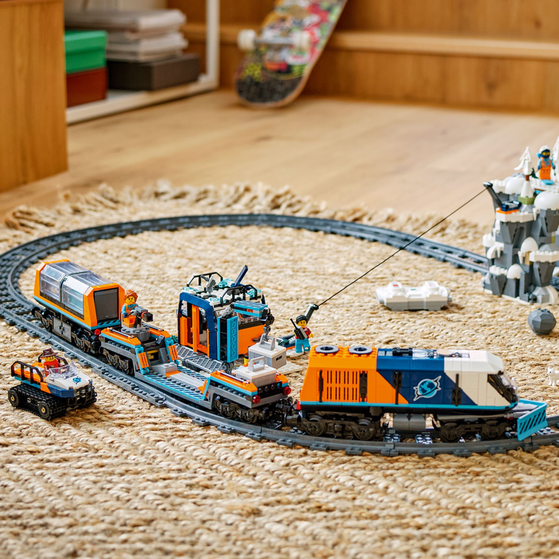 Lego® City Explorers’ Arctic Polar Express Train Toy Vehicle Set 60470