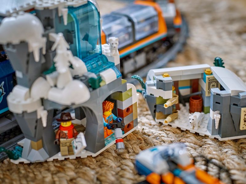Lego® City Explorers’ Arctic Polar Express Train Toy Vehicle Set 60470