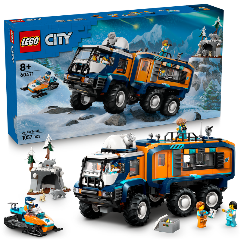 Lego® City Arctic Explorer Science Lab Truck Toy Building Set 60471