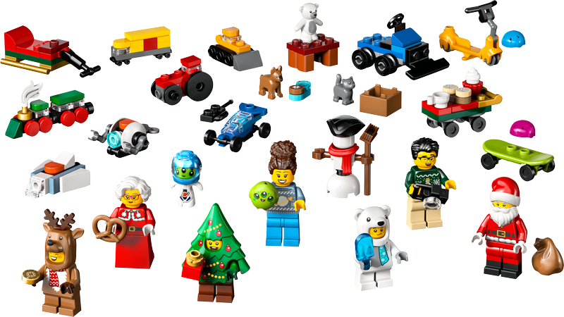 Lego City Advent Calendar 2025 Toy For Kids 60475