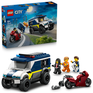 Lego® City Police Prisoner Transport Van Building Toy 60479
