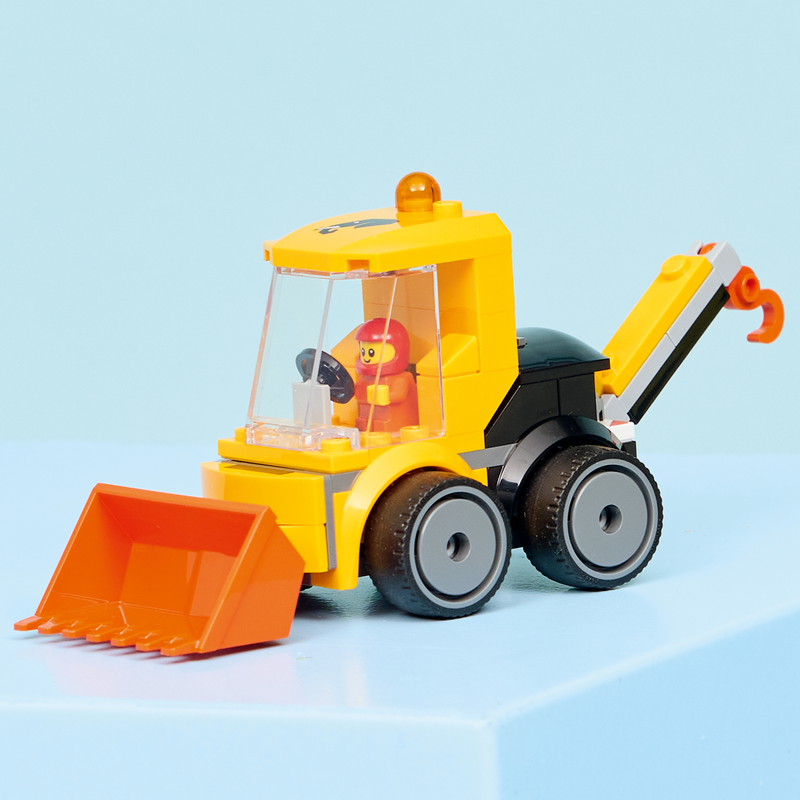 Lego® City Rides – Construction Loader Toy Building Set 60483
