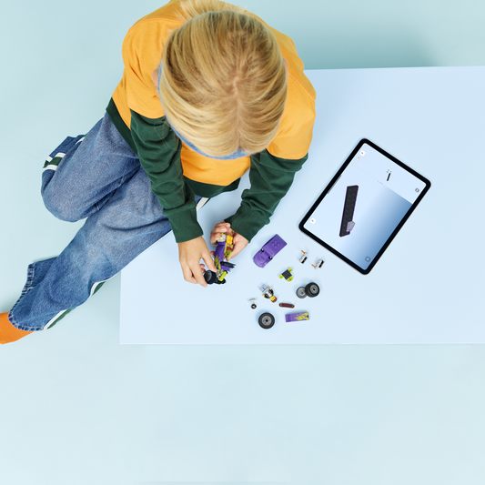 Lego® City Hot Rod Race Car Building Toy And Minifigure 60485