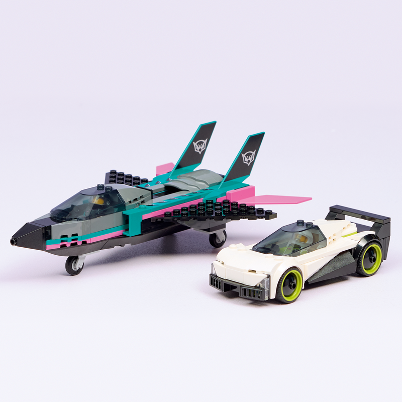 Lego® City Jet Vs. Car  Toy Cars And Jet Toy Playset  60489