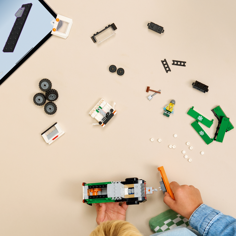 Lego® City Snowplough Truck Toy Vehicle With Minifigure 60490