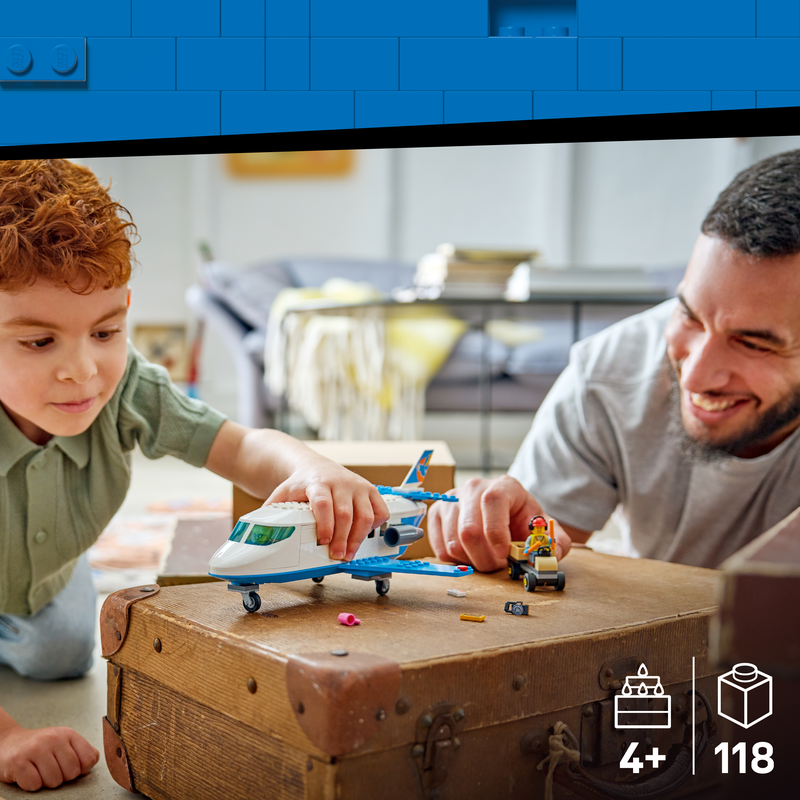 Lego City Passenger Jet - Plane Building Toy 60492