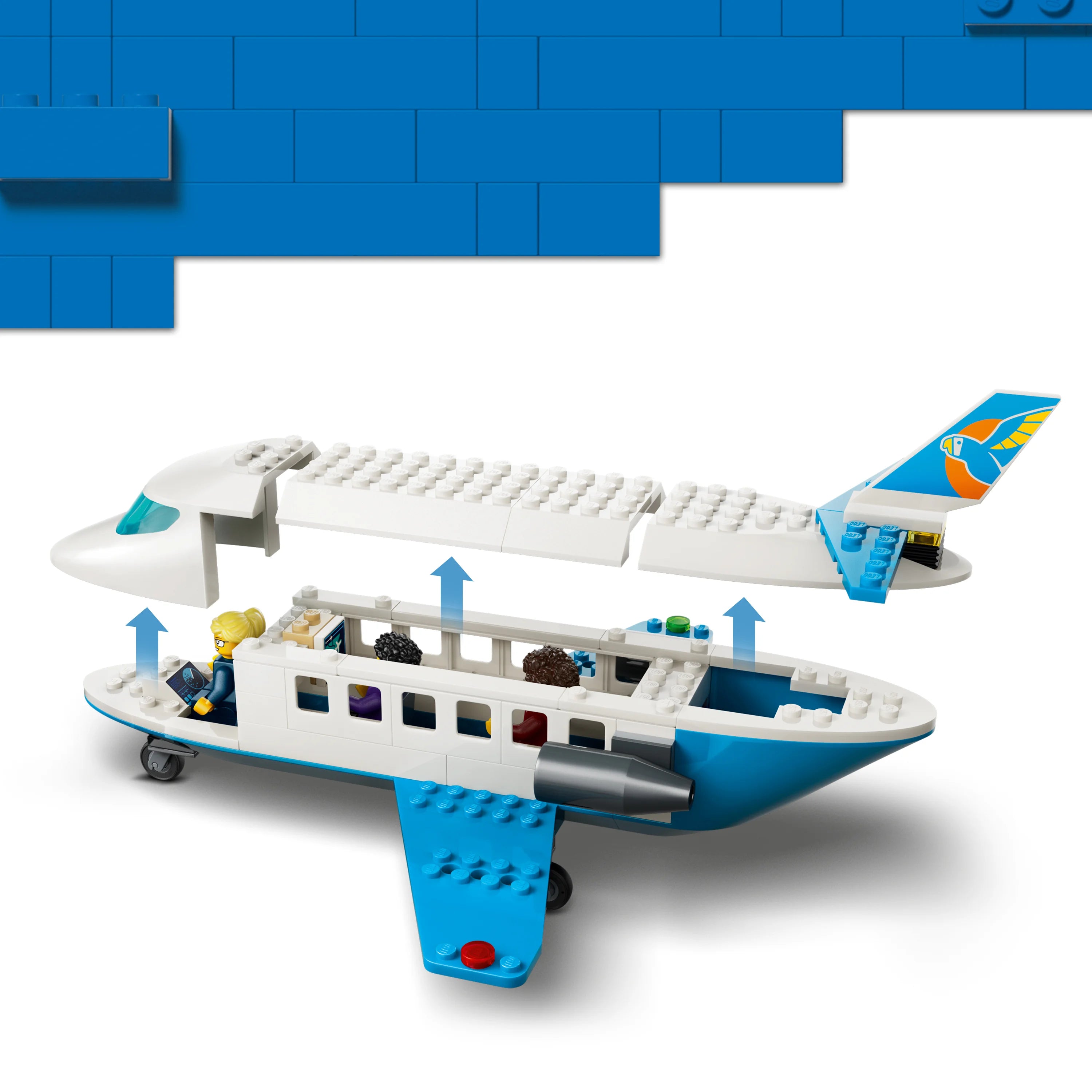 Lego City Passenger Jet - Plane Building Toy 60492