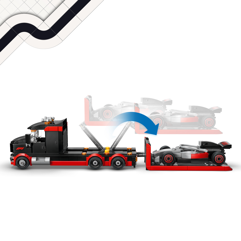 Lego City Formula 1 Display Truck With Audi F1 Race Car 60493