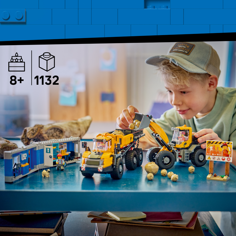 Lego City Dump Truck & Front End Loader Toy 60494